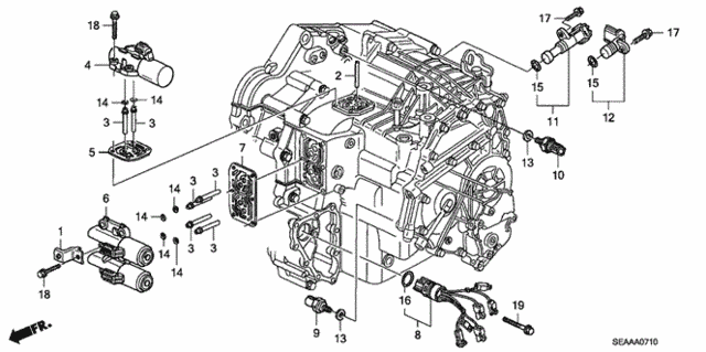 AT Solenoid for 2008 Acura TSX #0