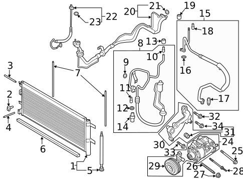 Gaskets & Sealing Systems for 2020 Lincoln Continental #0