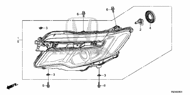 Headlight (LED) for 2018 Honda Ridgeline #0