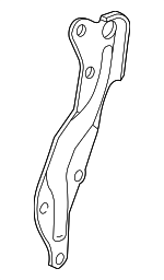 12570319 - Electrical: Alternator Rear Bracket for Buick: Century, Rendezvous, Terraza | Chevrolet: Impala, Lumina, Malibu, Monte Carlo, Uplander, Venture | Oldsmobile: Alero, Cutlass, Silhouette | Pontiac: Aztek, G6, Grand Am, Grand Prix, Montana | Saturn: Relay Image