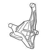 24504181 - Electrical: Alternator Bracket for Buick: Century, Regal | Chevrolet: Lumina, Lumina APV, Monte Carlo, Venture | Oldsmobile: Cutlass Supreme, Silhouette | Pontiac: Grand Prix, Trans Sport Image
