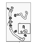 5N0122051CC - : Lower Hose for Audi: Q3, Q3 Quattro Image