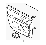 CE4968420B02 - : Door Trim Panel for Mazda: 5 Image
