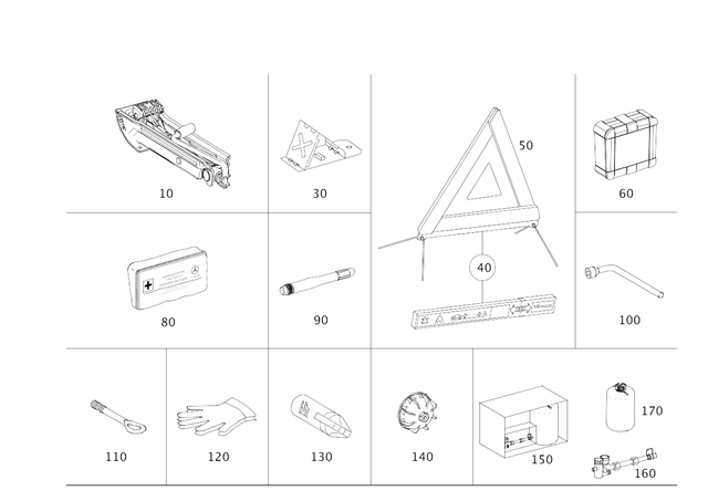 9823221 - Tools and Accessories: Battery Charger for Mercedes-Benz Image