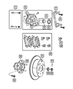 R5191268AB - Brakes: Disc Brake Caliper Assembly, Remanufactured, Right for Mopar Image