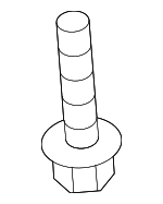 N10765801 - Steering: Steering Column Upper Bolt for Audi: A3, A3 Quattro, A3 Sportback e-tron, A4, A4 allroad, A4 Quattro, A5 Quattro, A5 Sportback, A6 allroad, A6 Quattro, A7 Sportback, A8 Quattro, e-tron Quattro, e-tron S, e-tron S Sportback, e-tron Sportback, Q3, Q4 e-tron, Q4 e-tron Sportback, Q5, Q5 PHEV, Q5 Sportback, Q6 e-tron, Q8 e-tron, Q8 e-tron Sportback, RS3, RS5, RS5 Sportback, RS6 Avant, RS7 Sportback, S3, S4, S5, S5 Sportback, S6, S7 Sportback, S8, SQ5, SQ5 Sportback, SQ6 e-tron, SQ8 e-tron, SQ8 e-tron Sportback, TT Quattro, TT RS Quattro, TTS Quattro Image
