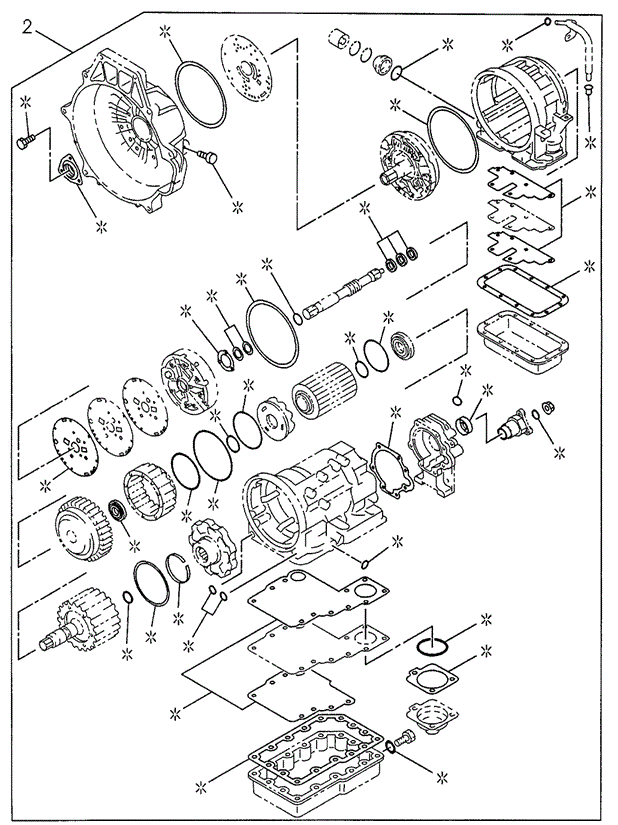 AT Transmission Repair Kit for 2002 Honda Passport #0