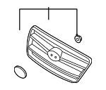 865602B000 - : 2007-2009 Hyundai Santa Fe - Grille Assembly for Hyundai: Santa Fe Image