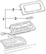 8059776620 - : High Mount Lamp for Isuzu Image
