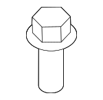 11519387 - Body: Hinge Upper Bolt for GM Image