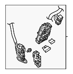 8522G982 - : Wire Harness for Mitsubishi: Mirage Image