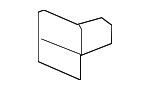 11546877 - Body: Body C-Pillar Trim Panel Clip for GM Image