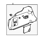 20918986 - Body: Lower Quarter Trim for Cadillac: CTS Image