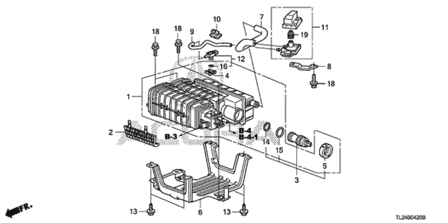 Canister (KA/KC) for 2011 Acura TSX #0