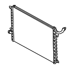 LR117684 - : Auxiliary Radiator for Land-Rover Image