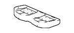 19123112 - Body: Seat Cushion Pad for Pontiac: Grand Prix Image