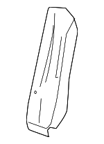 88993574 - Body: Seat Back Cover for Pontiac: Grand Prix Image