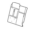 88992202 - Body: Seat Back Pad for Pontiac: Grand Prix Image