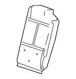 88994047 - Body: Seat Back Cover for Pontiac: Grand Prix Image