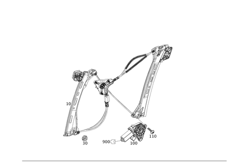 Window Regulator for 2019 Mercedes-Benz SL450 #0