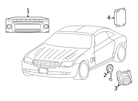 Sound System for 2008 Chrysler Crossfire #0