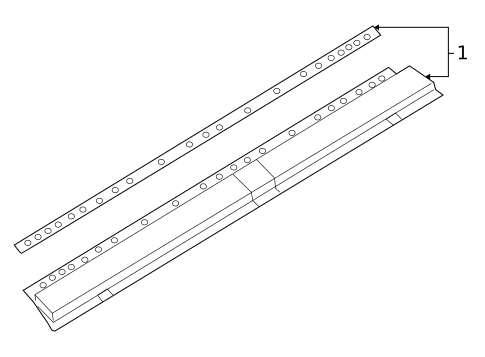Windshield Header & Components for 2006 Ford Mustang #0