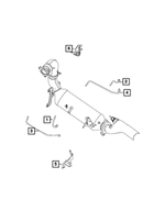 68330534AA - Electrical: Oxygen Sensor Bracket for Dodge: Durango | Jeep: Grand Cherokee, Grand Cherokee WK Image