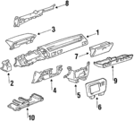 556061204004 - : Lower Cover for Toyota: Corolla Image