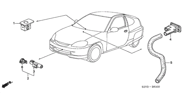 Sensor for 2000 Honda Insight #0