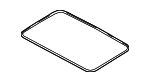 C2C31834 - Body: Glass Panel Seal for Jaguar: S-Type, Super V8, Vanden Plas, XJ8 Image