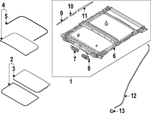 Sunroof for 2024 Mazda CX-90 #0