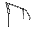 5H4839439F5AP - Body: Window Channel for Volkswagen Image