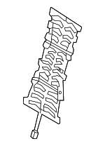 88390A5100 - Body: Seat Back Heater for Hyundai: Elantra GT Image