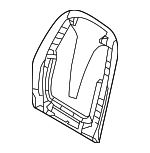 88490A5500RY - Body: Seat Back Panel for Hyundai: Elantra GT Image