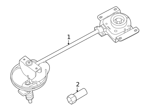 Spare Tire & Wheel for 2022 Nissan Pathfinder #0