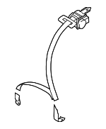 7000C827 - Electrical: Center Seat Belt for Mitsubishi Image