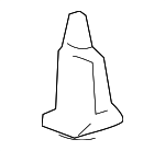 514530E010 - : Center Shield Clip for Lexus: RX330, RX350 Image