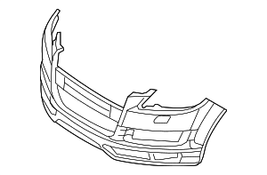 4L0807105EGRU - : Bumper Cover for Audi: Q7 Image