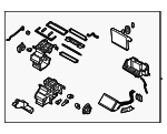 972052MFA0 - HVAC: AC &amp; Heater Assembly for Hyundai: Genesis Coupe Image