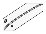 87270S1000 - : Roof Rail for Hyundai: Santa Fe Image