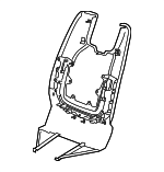 22867387 - : 2014-2016 Cadillac XTS - Medium Titanium Driver Seat Back Cushion Finish Panel for Cadillac: XTS Image