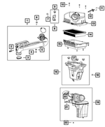 6104628AA - Fuel: Screw, Mounting for Mopar Image