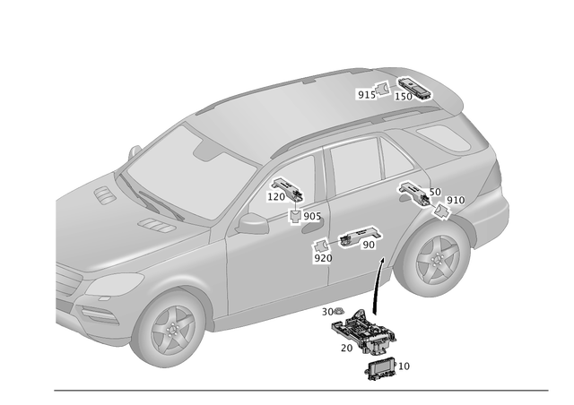 1669006108 - Electrical System: Control Unit for Mercedes-Benz Image image