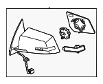 25883700 - : Mirror Assembly for GMC: Acadia Image