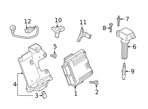 Ignition System for 2017 Ford Mustang #0