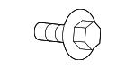 W505424S439 - Electrical: Bracket Bolt for Ford: C-Max, Edge, Expedition, Explorer, F-150, F-150 Lightning, Fusion, Mustang, Mustang Mach-E, Police Interceptor Utility, Police Responder Hybrid, SSV Plug-In Hybrid | Lincoln: Aviator, MKS, MKX, MKZ, Nautilus Image