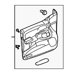 25933534 - : Door Trim Panel for Saab: 9-7x Image