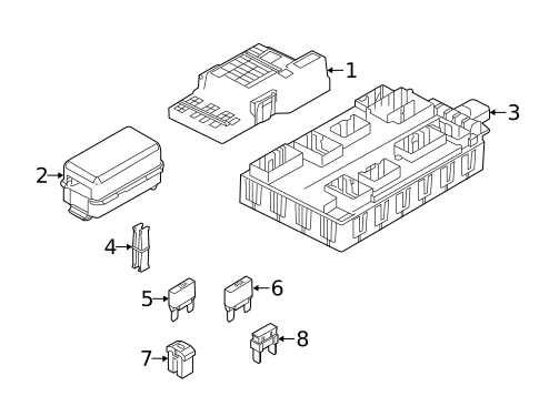 Flasher Units, Fuses, & Circuit Breakers for 2011 Ford E-150 #1