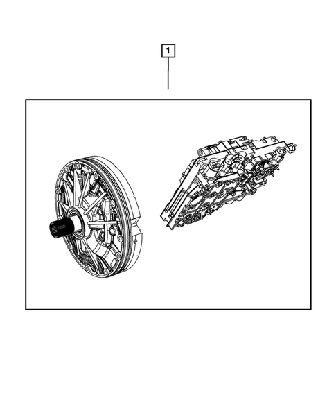 Valve Body, Accumulator, Solenoid and Parking Sprag for 2012 Ram 3500 #3