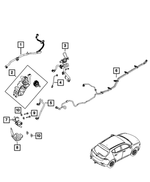 68498938AA - Emission Controls: Fuel Vapor Hose for Mopar Image